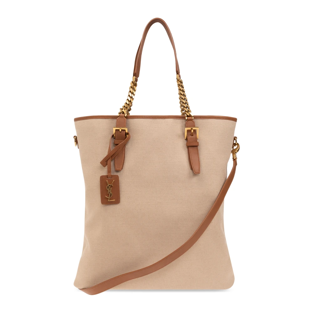 Saint Laurent Shopper tas Beige Dames