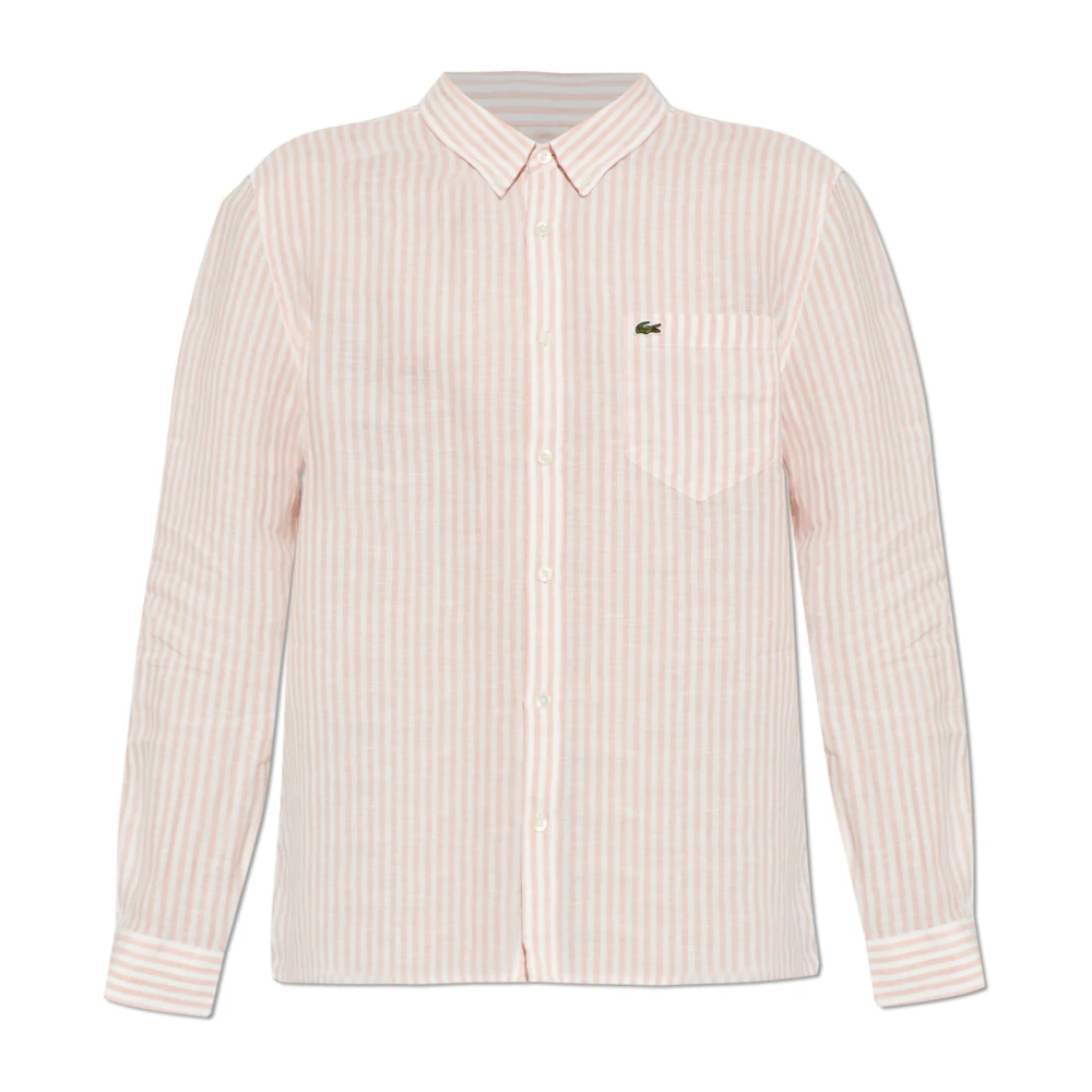 Lacoste Hombre Rosado Camisas, Rosa, Talla: Xl