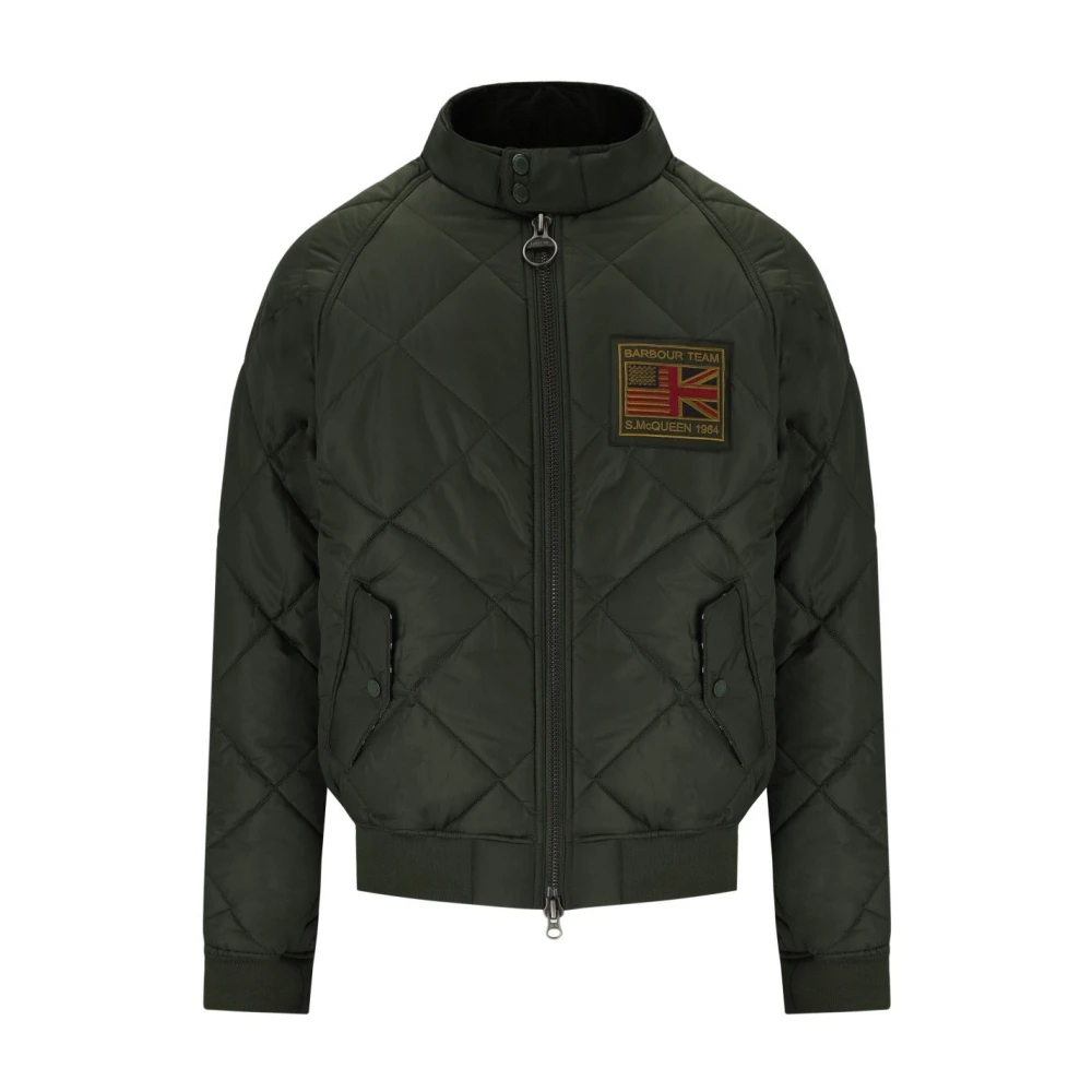 Barbour Groene Merchant Bomberjack Green Heren