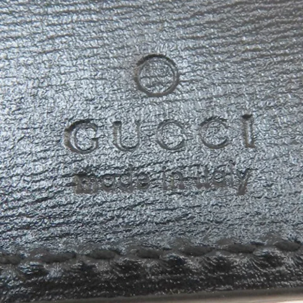 Gucci Vintage Pre-owned Leather key-holders Brown Dames