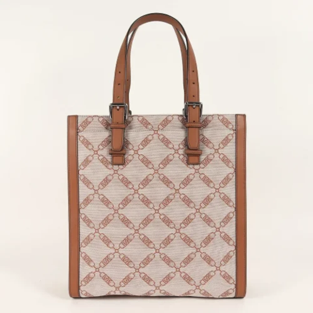 Michael Kors Pre-owned Leather totes Beige Dames