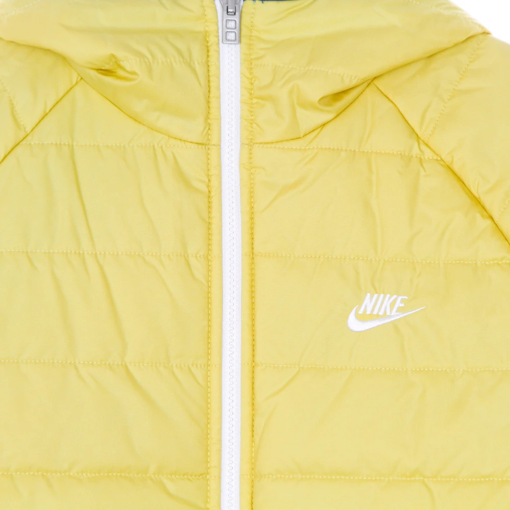 Nike Omkeerbare waterafstotende capuchonjas Blue Heren