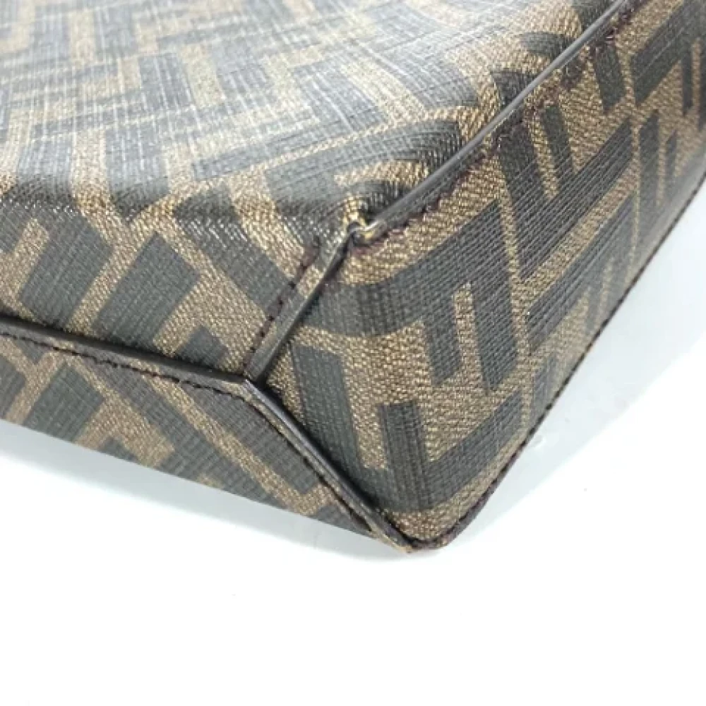 Fendi Vintage Pre-owned Leather fendi-bags Brown Heren