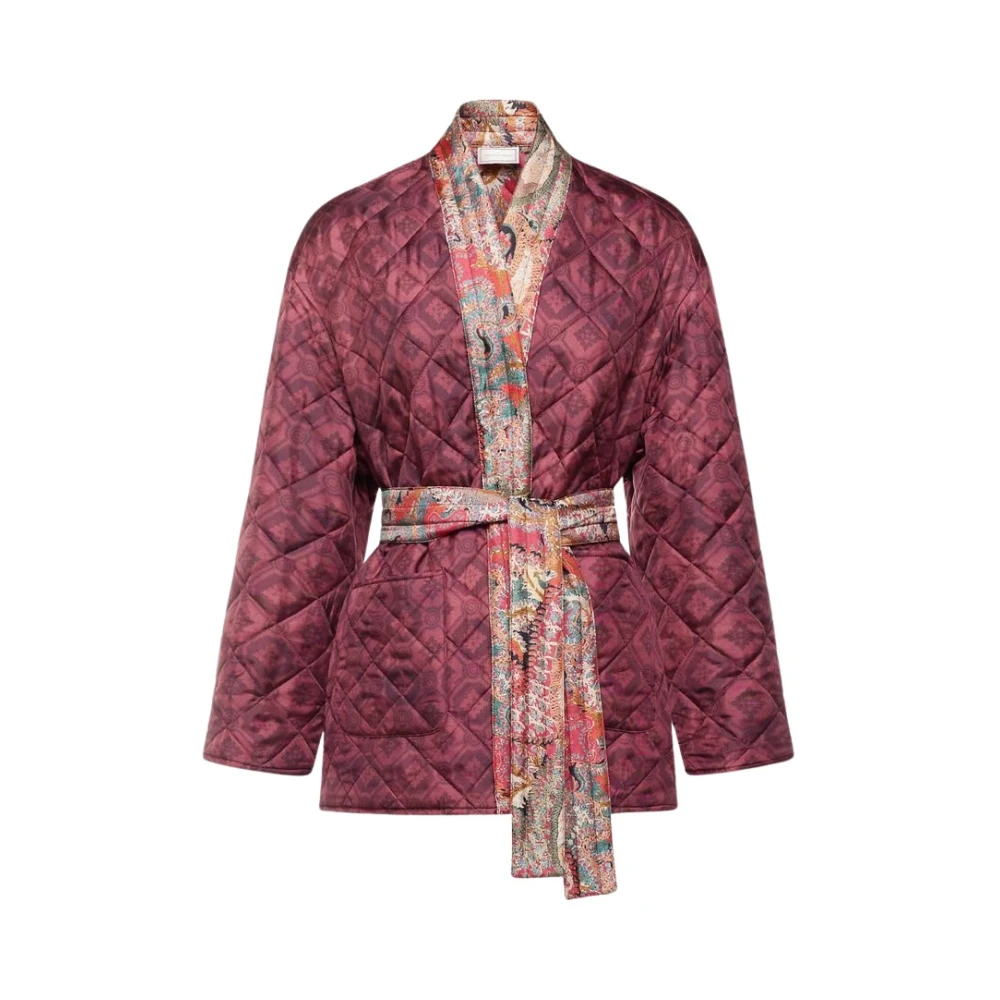 Pierre-Louis Mascia Women's Red Aloez Kimono Jacket