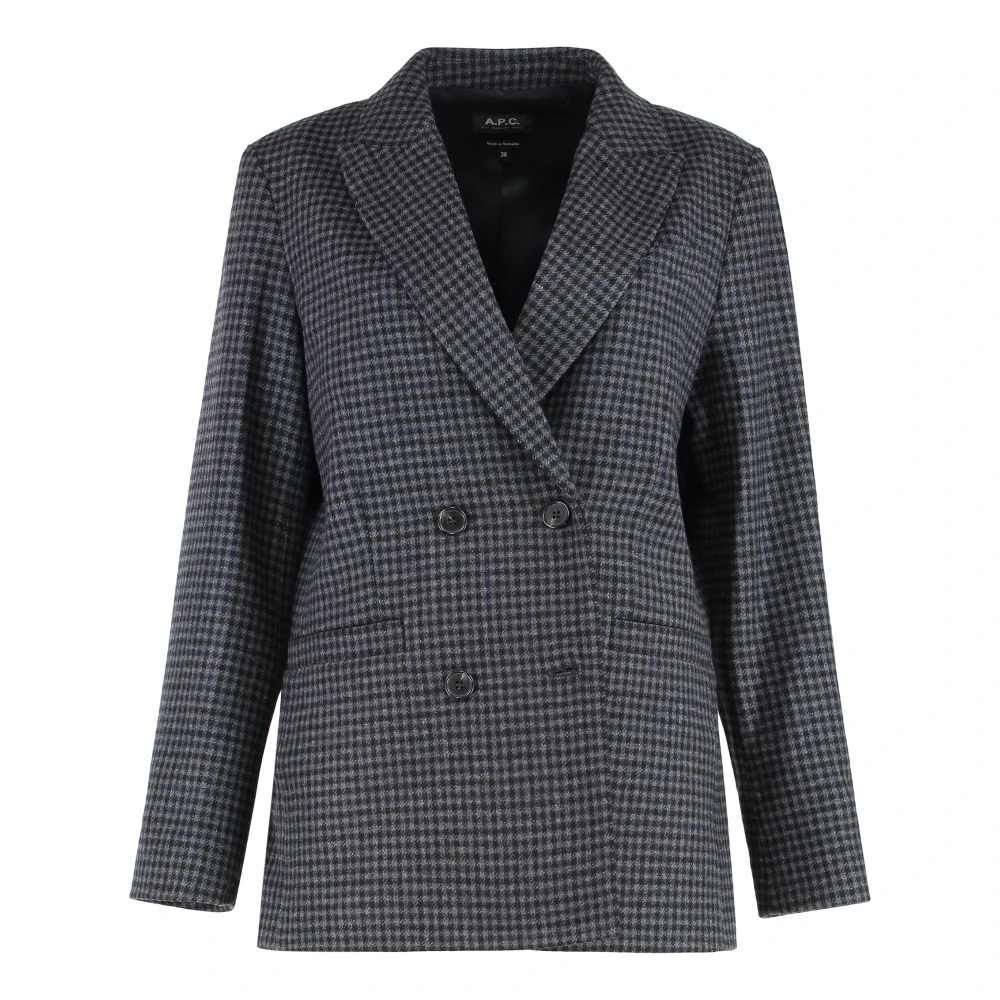 A.p.c. - Jackets > Blazers - Blue - A.p.c. - Modalova