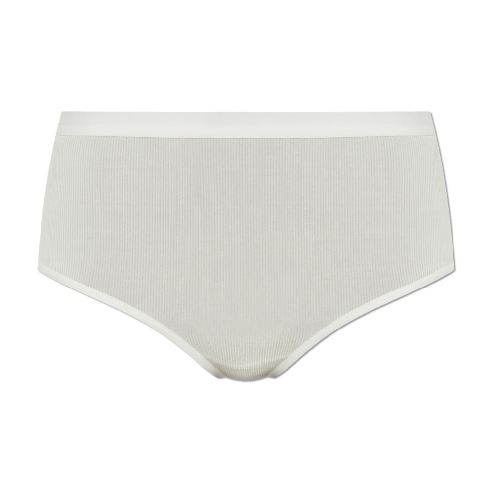 Mm6 Maison Margiela Mujer Beige - Bragas De Punto Acanalado - Underwear - L