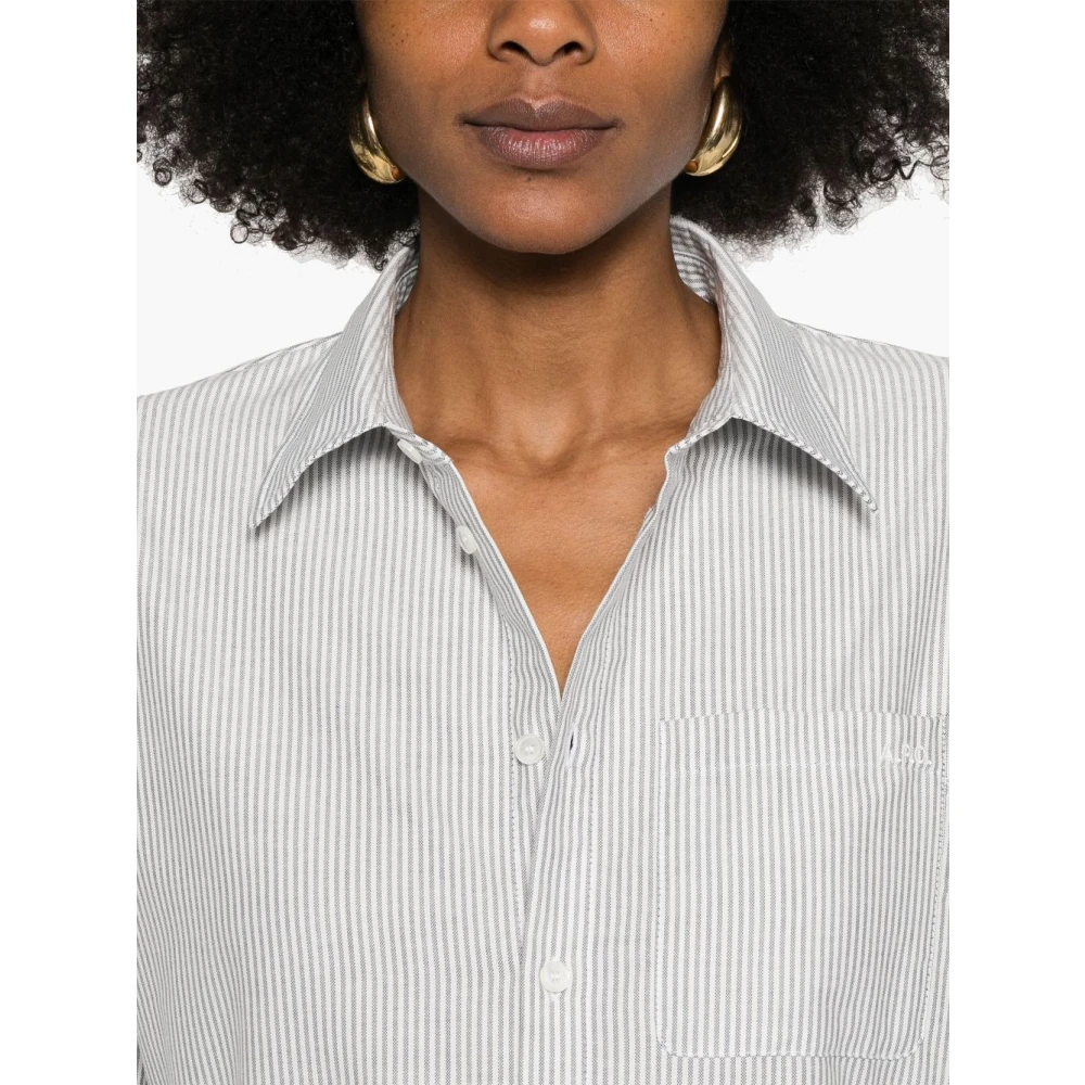 A.p.c. Witte Shirt Elegantie Stijl White Dames