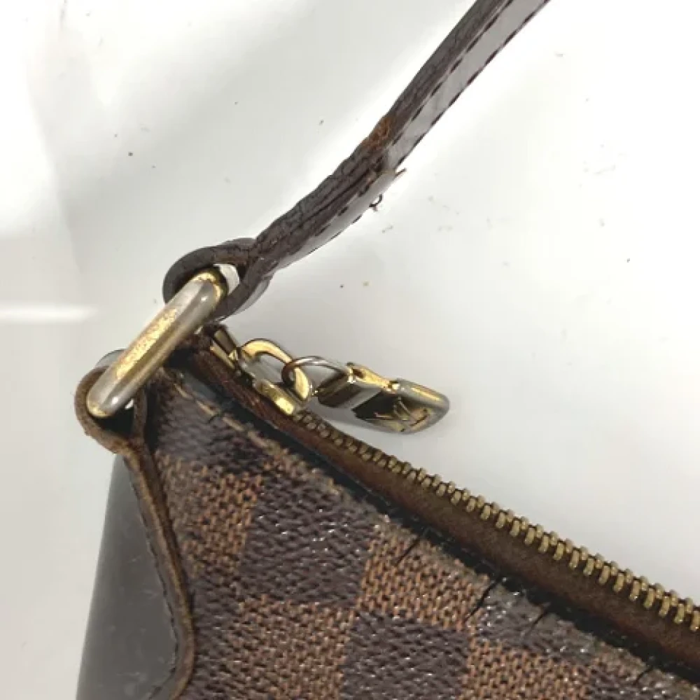 Louis Vuitton Vintage Pre-owned Cotton louis-vuitton-bags Brown Dames
