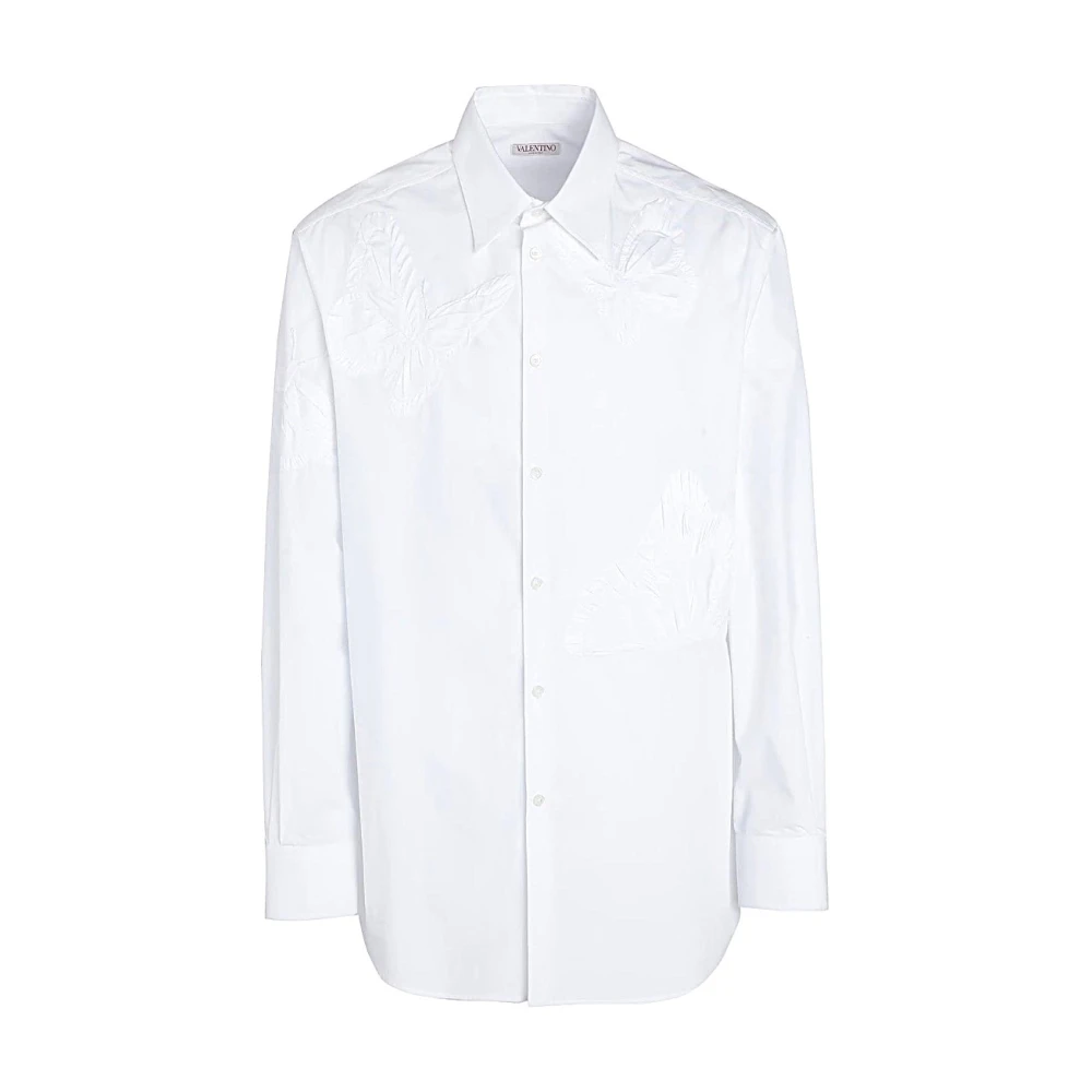 Valentino Stijlvolle Shirt voor Mannen White Heren