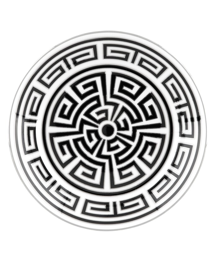 assiette-labyrinthe-noir