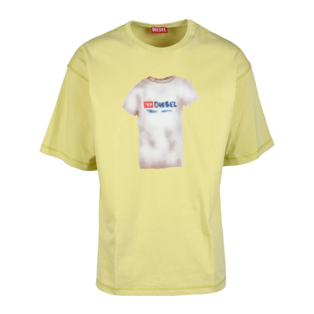 Diesel Tshirt Green Heren