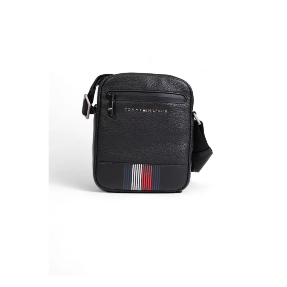 Tommy Hilfiger Mini Reporter Tas Herfst Winter Collectie Black Heren