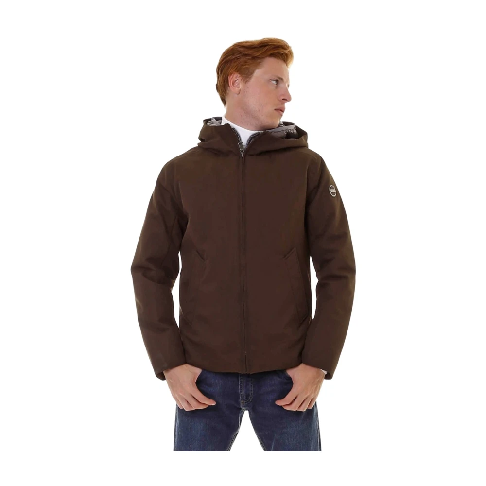 Colmar Men's Brown Giacca Idrorepellente - Zip-Throughs - 2XL - Sweatshirts & Hoodies