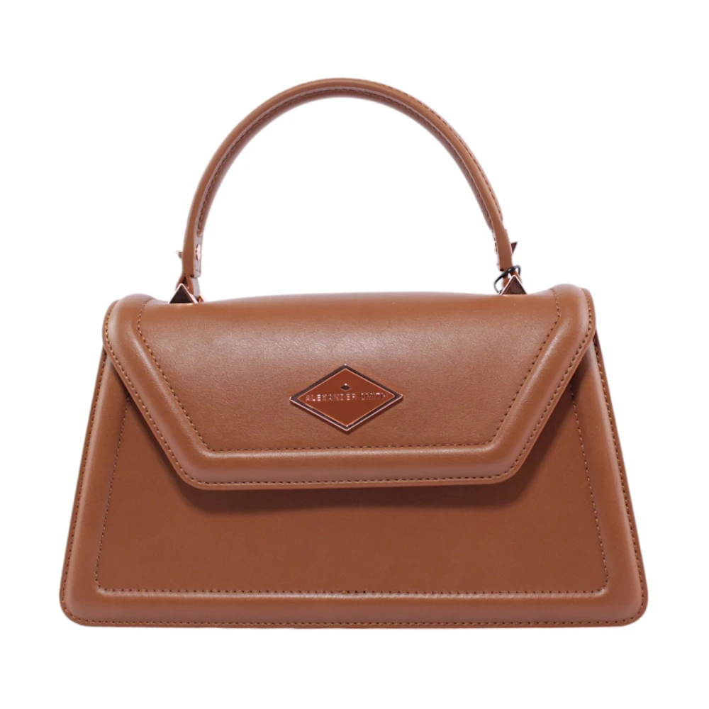 Alexander Smith Klassieke Cognac Leren Schoenen Brown Dames