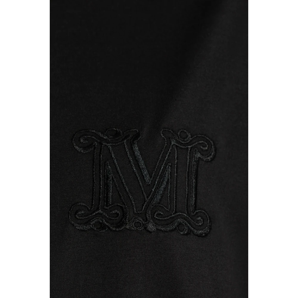 Max Mara T-shirt `Mango` Black Dames
