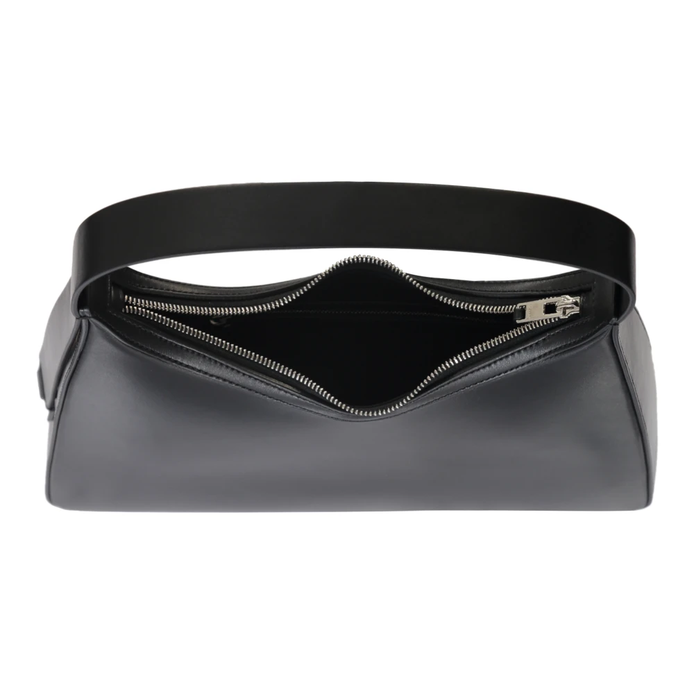 Ambush Stijlvolle Leren Handtas Black Dames