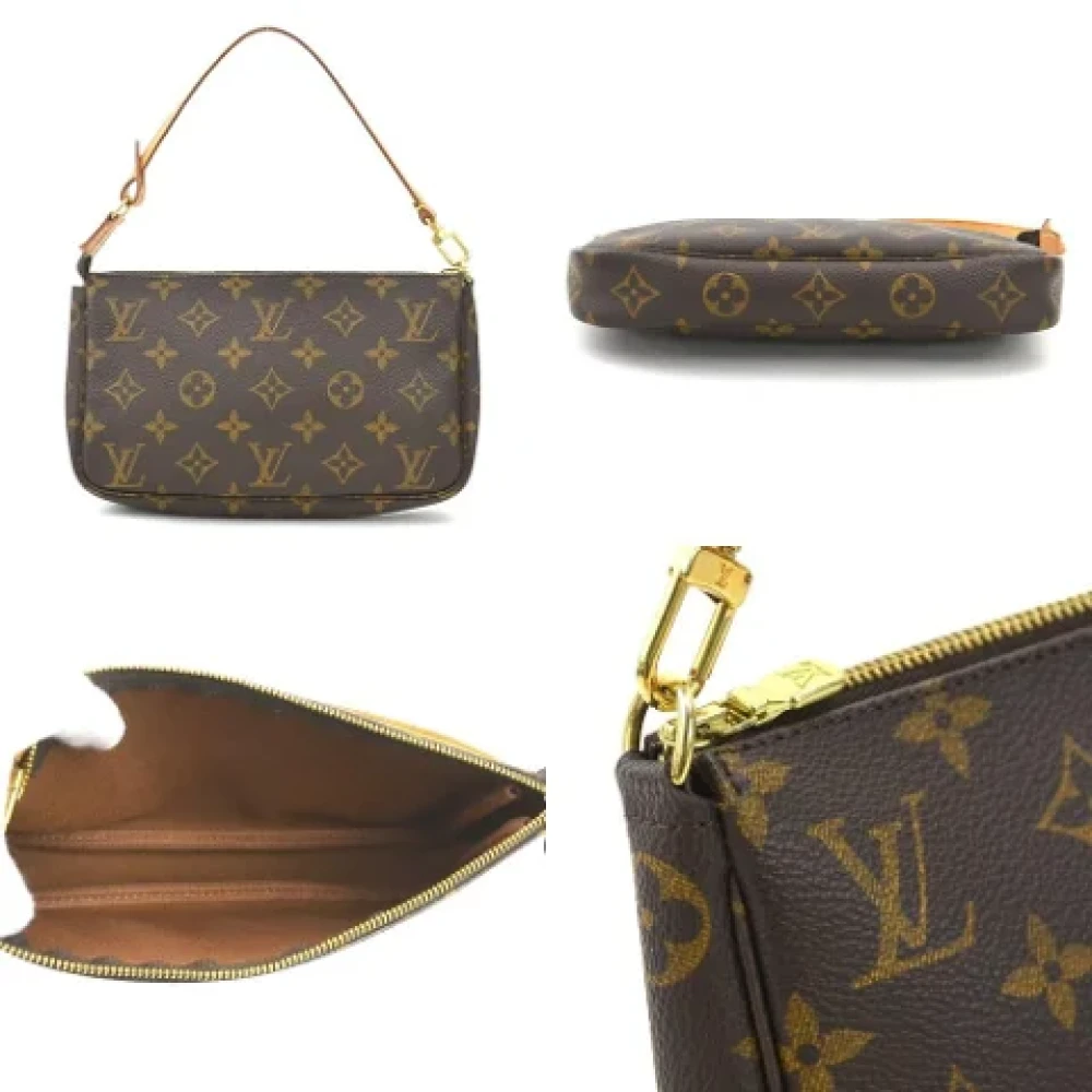 Louis Vuitton Vintage Pre-owned Canvas louis-vuitton-bags Brown Dames
