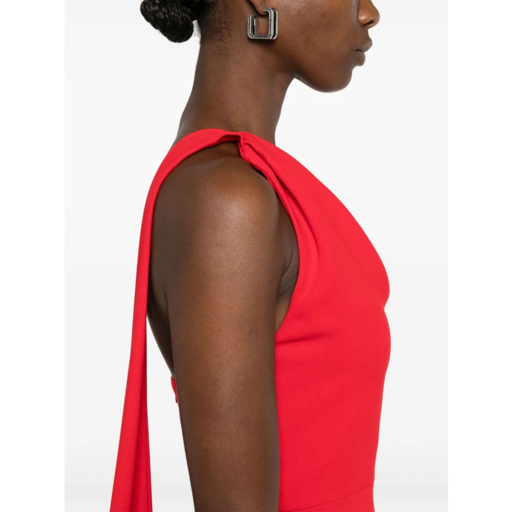 Solace London Rode Jurken voor Vrouwen Elegante Stijl Red Dames