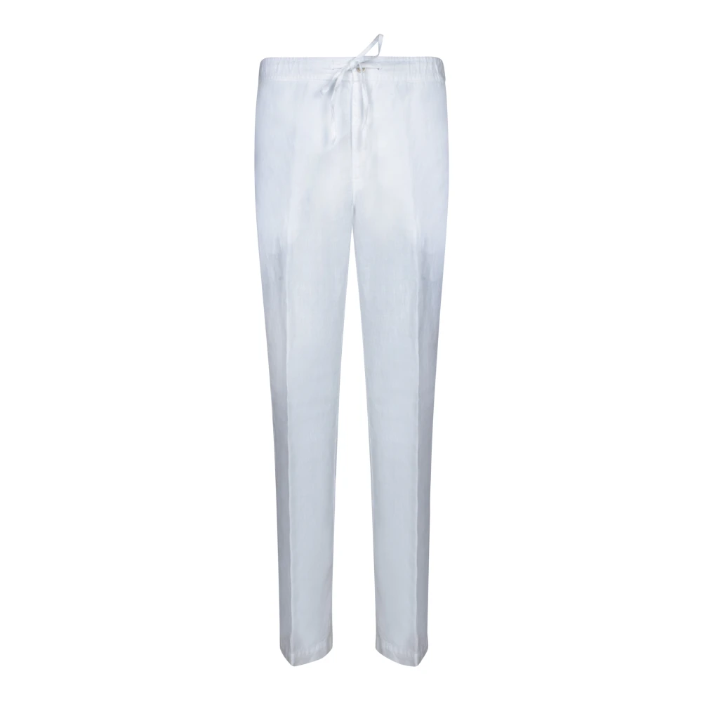 Trousers > Slim-fit Trousers - - 120% Lino - Modalova
