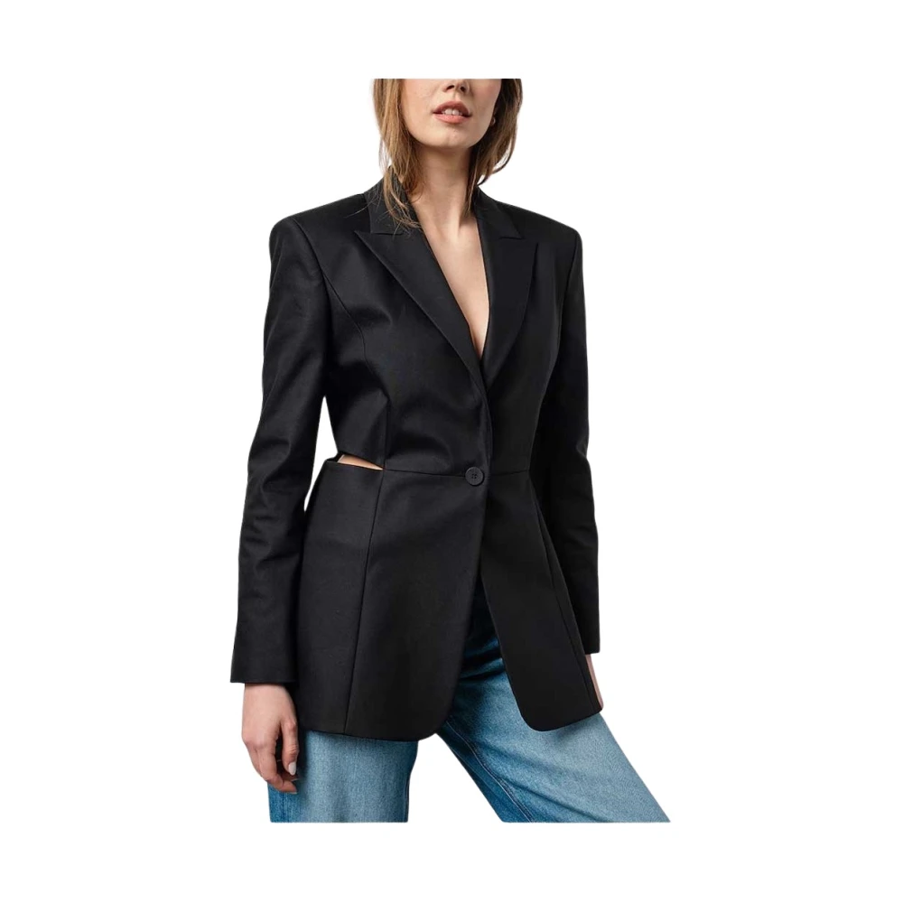 Hugo Boss Stijlvolle Sako Shirt Black Dames