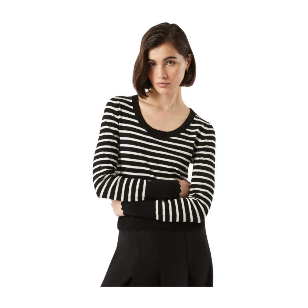 Pennyblack Stijlvolle Gebreide Trui Black Dames