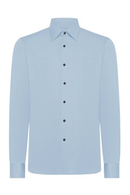 clear-blue-oxford-jacquard-shirt