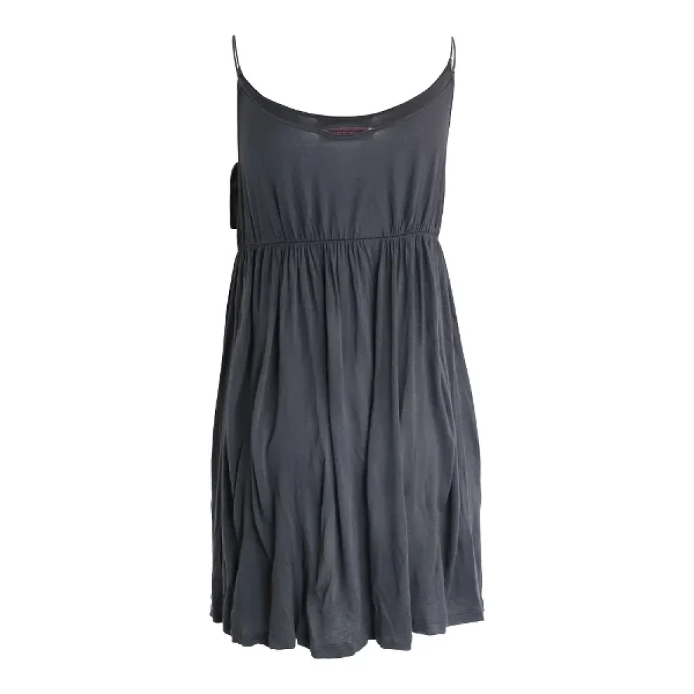 Stella McCartney Pre-owned Fabric dresses Gray Dames