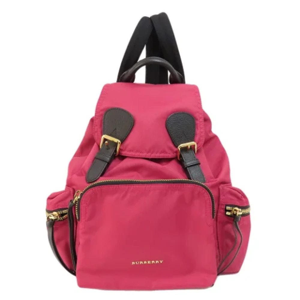 Burberry Vintage Pre-owned Backpack Pink Dames