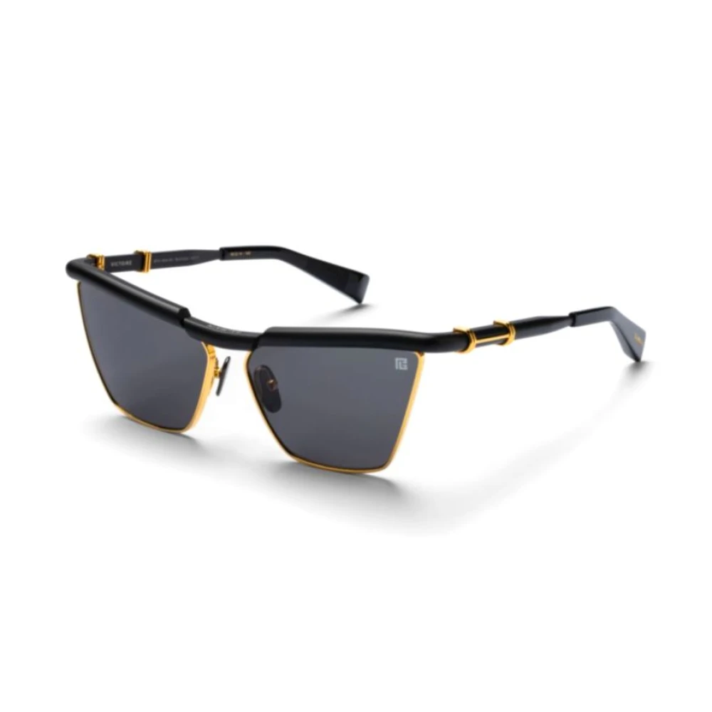 Balmain Unisex Black Victoire Sunglasses - Sunglasses - 60 Mm - Accessories