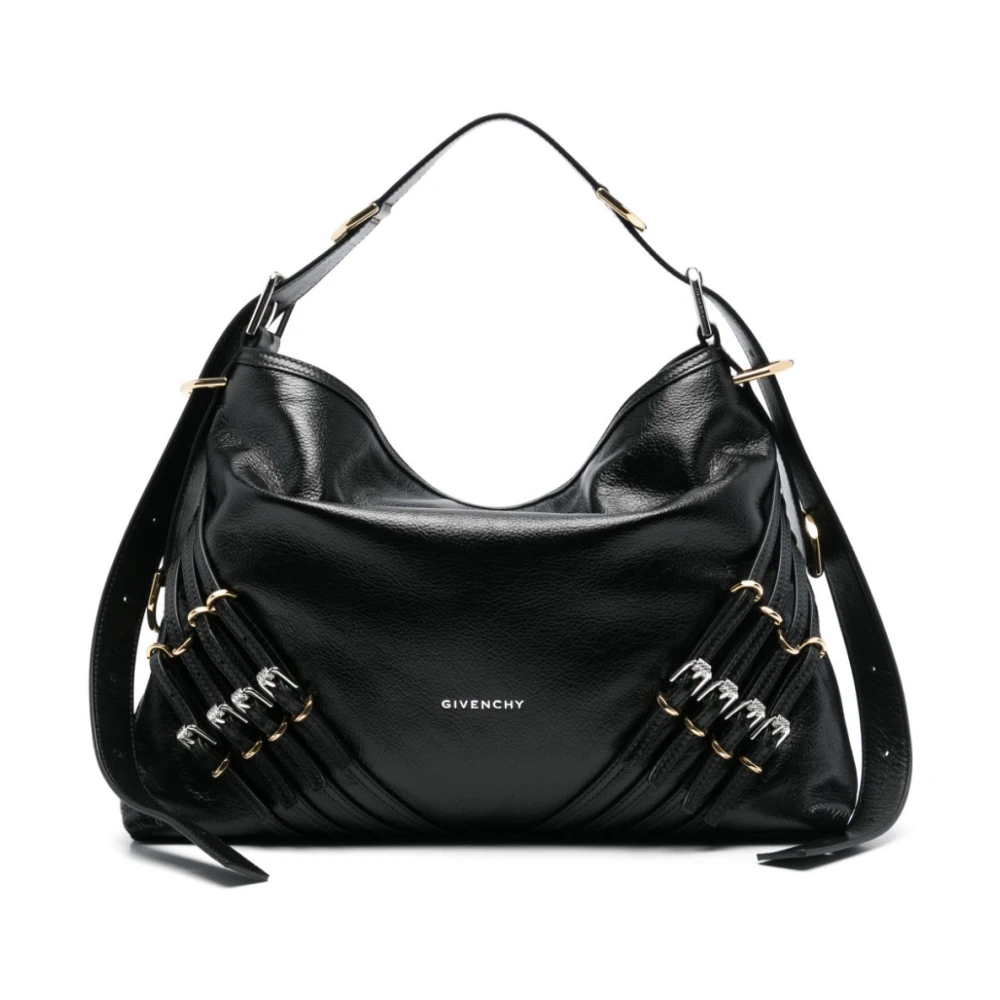 Givenchy Women's Black Shoulder Bags, One Size, Medium Voyou Shoulder Bag