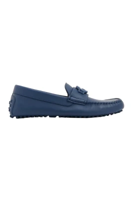 Klassiska Loafers i Läder för Körning