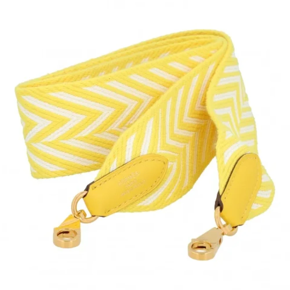 Hermès Vintage Pre-owned Leather home-office Yellow Dames