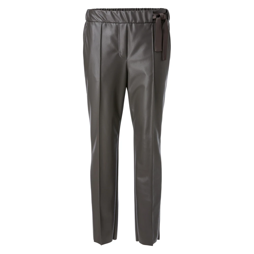 Trousers > Leather Trousers - - Marc Cain - Modalova