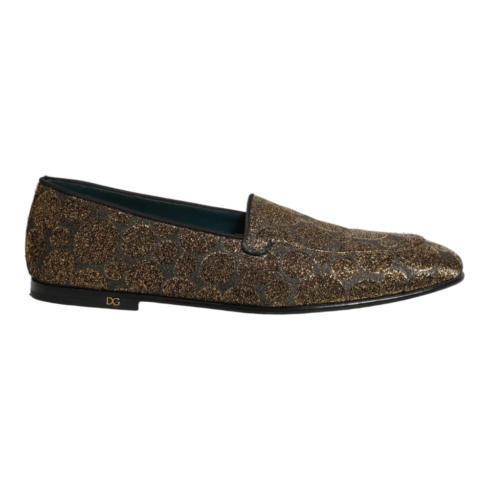 Dolce & Gabbana Men's Yellow Loafers Casual Shoes - Loafers - 9 Uk - Shoes