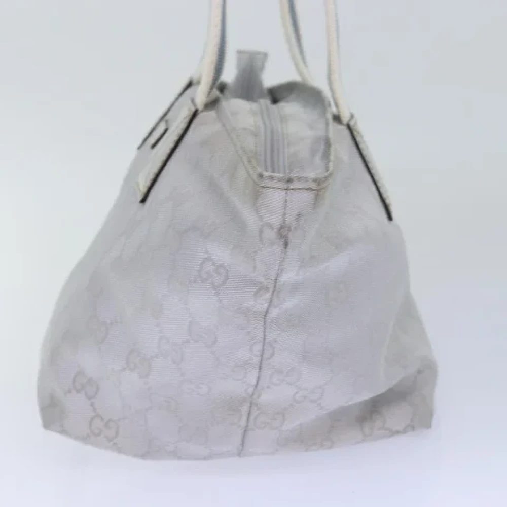 Gucci Vintage Pre-owned Canvas totes Gray Dames
