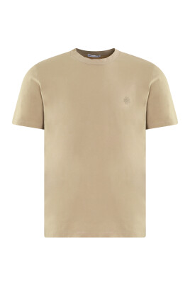 beige-ribbed-crew-neck-t-shirt