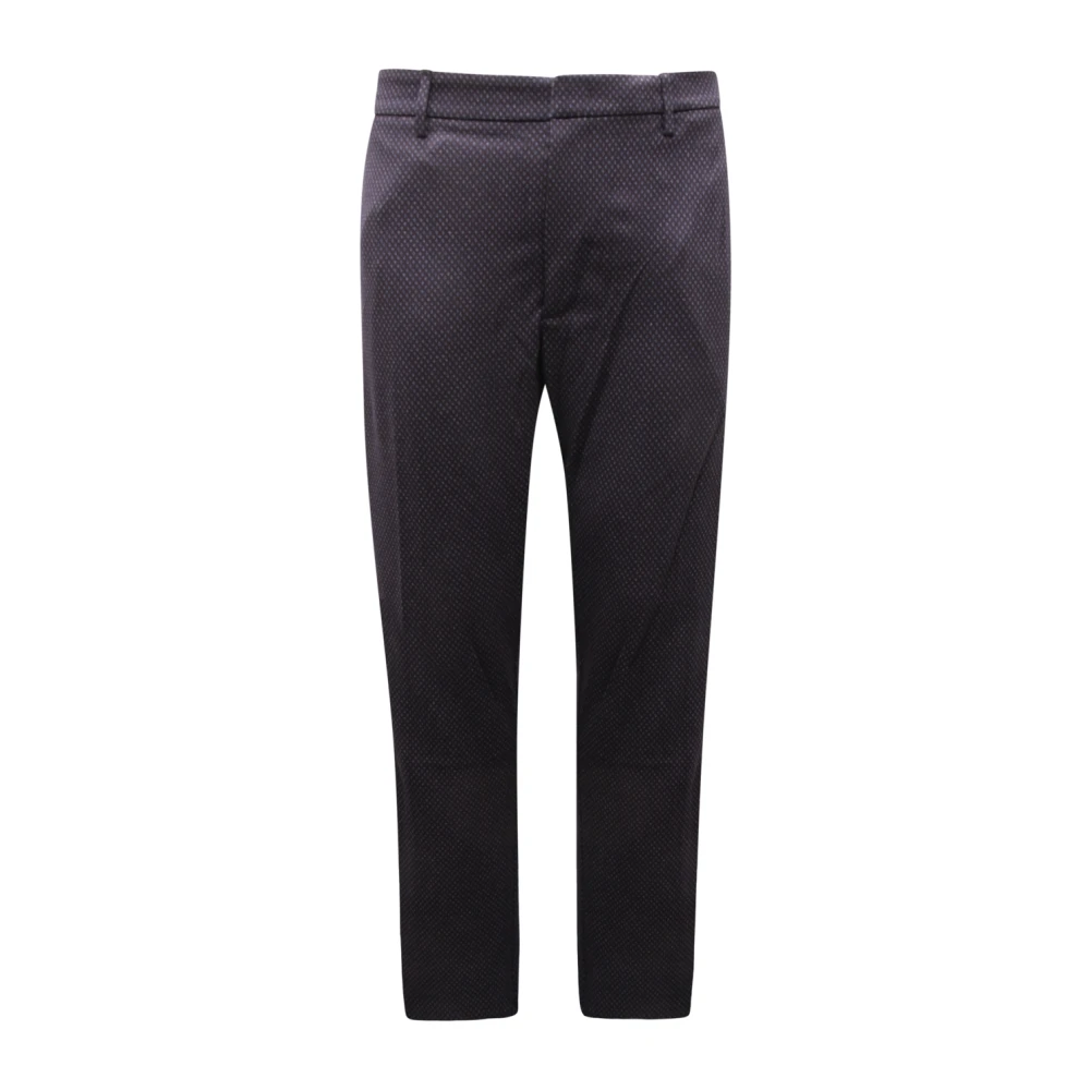 Dondup Men's Blue Slim-Fit Trousers, W36, Ral Trousers
