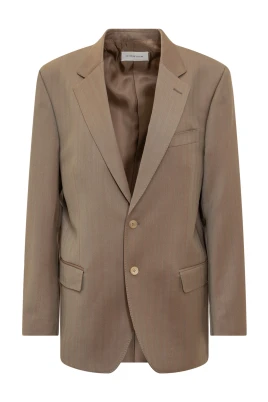 Grön Blazer för Kvinnor