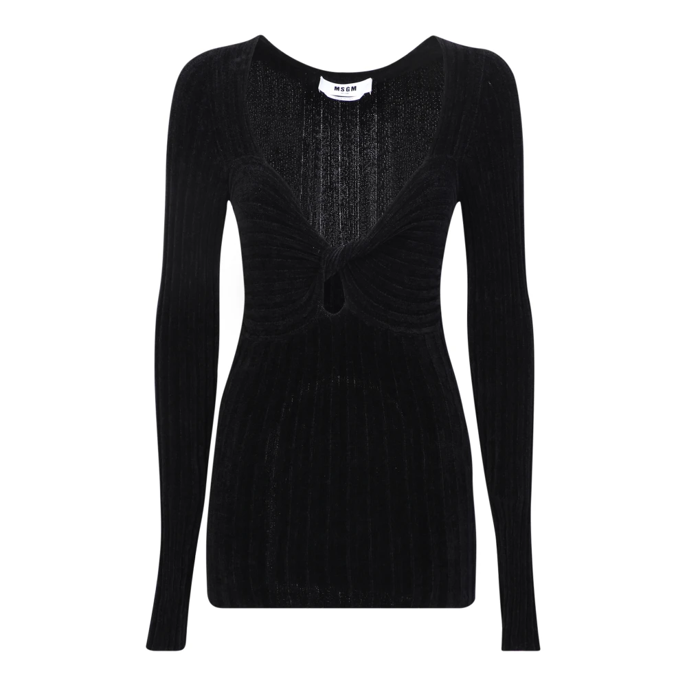 Knitwear > V-neck Knitwear - - Msgm - Modalova