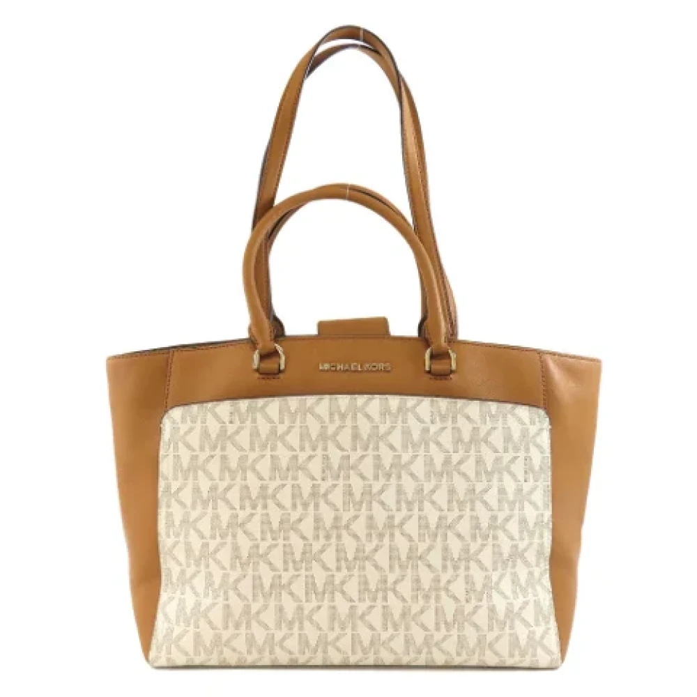 Michael Kors Pre-owned Fabric handbags White Dames
