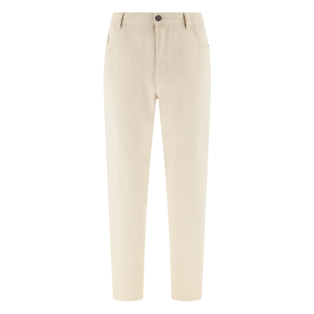 Boggi Milano Herren Beige B Cotton Jeans