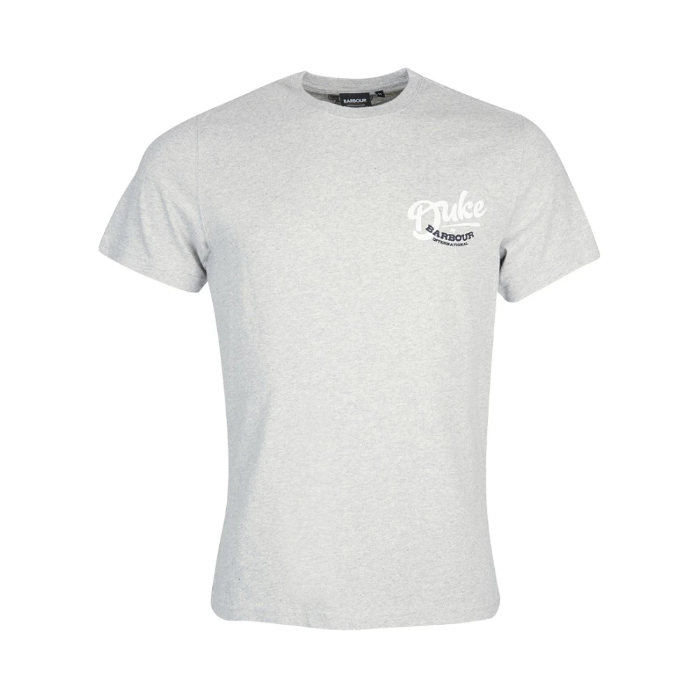 Barbour Men's Gray Legacy Graphic Tee
