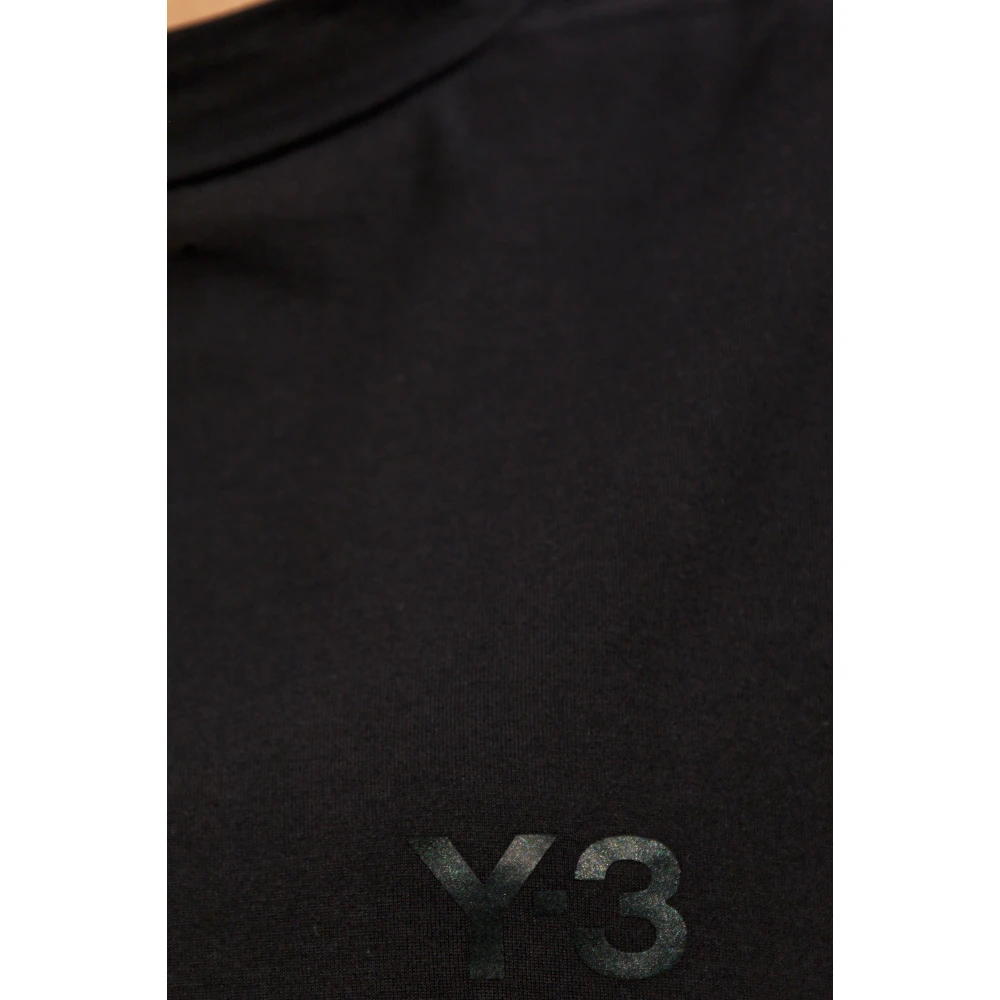Y-3 T-shirt met lange mouwen Black Dames