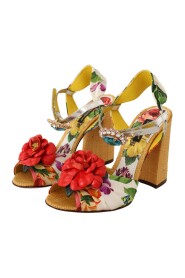 Sandalen met hoge hakken