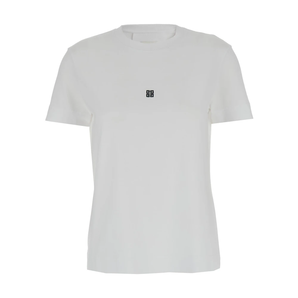 Givenchy Witte Slim T-shirt Polo`s White Dames