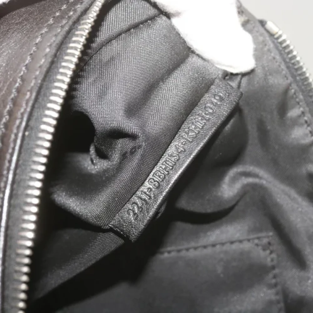 Fendi Vintage Pre-owned Leather handbags Black Dames
