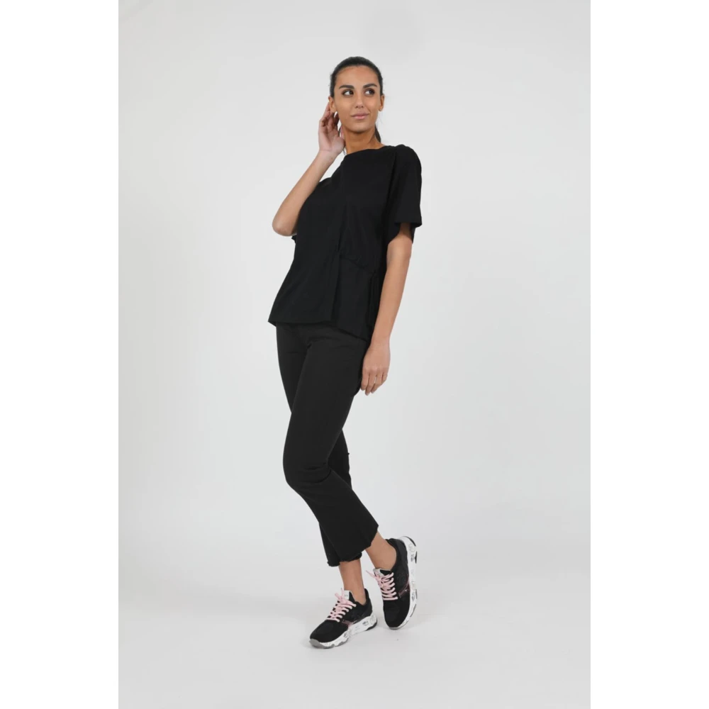 Re-Hash Monica-Z Cropped Jeans Black Dames