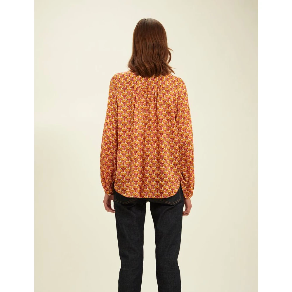 Ines De La Fressange Paris Rode Fountain Blouse Multicolor Dames