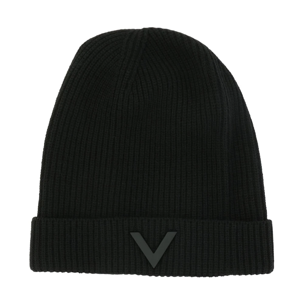 Valentino Garavani Hats Black Unisex