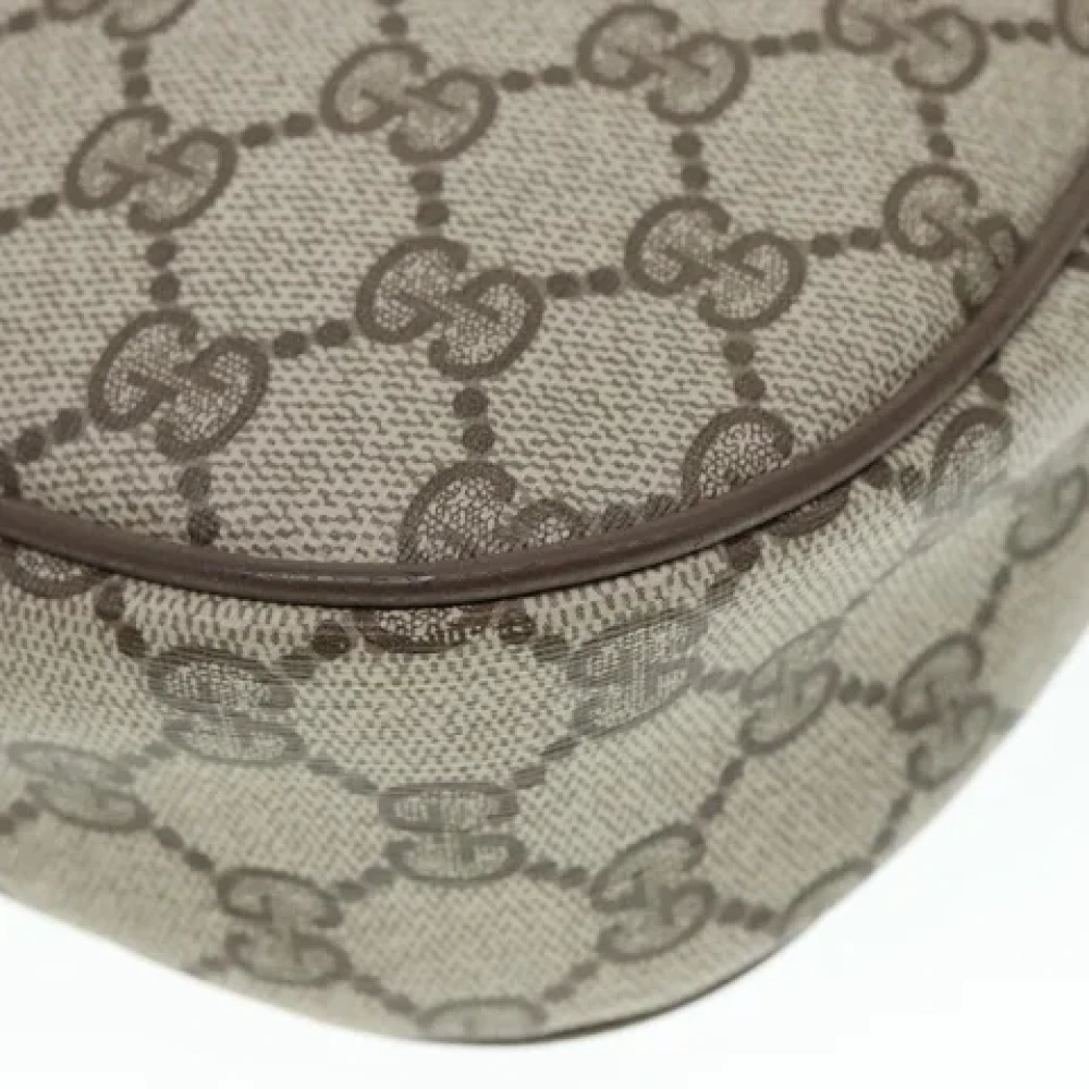 Gucci Vintage Pre-owned Leather clutches Beige Dames